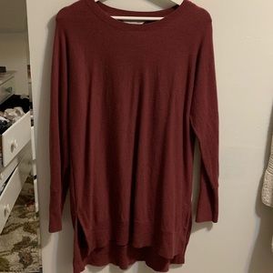 Maroon Athleta sweater